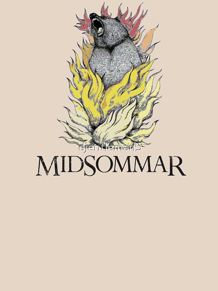 "Midsommar - Bear in flames" T-shirt by djentleman5 ...