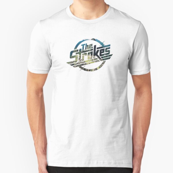 The Strokes Logo Musical Slim Fit T-Shirt