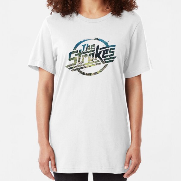 The Strokes Logo Musical Slim Fit T-Shirt