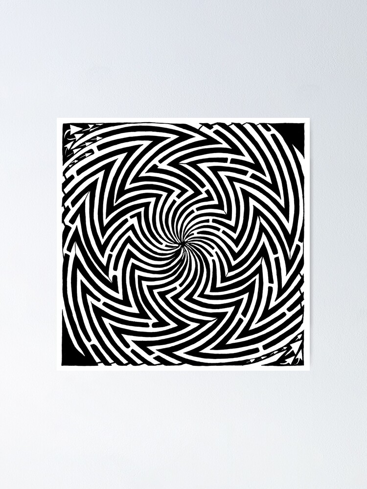 amazing maze optical illusions