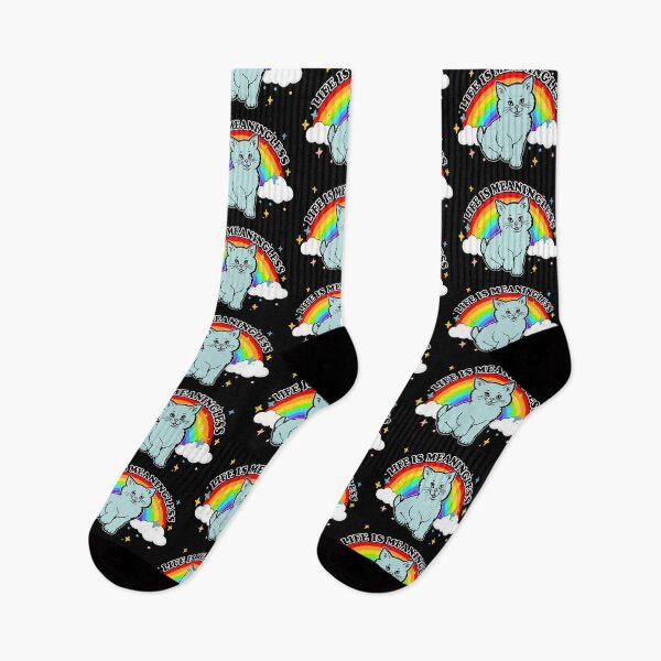 Item preview, Life Is Meaningless / Cute Nihilism Design  designed and sold by AestheticNow.