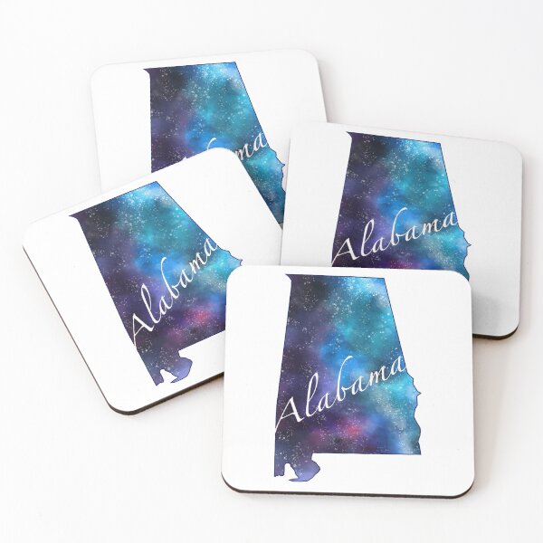 Item preview, Alabama State Watercolor Galaxy designed and sold by Alisha Watercolors.