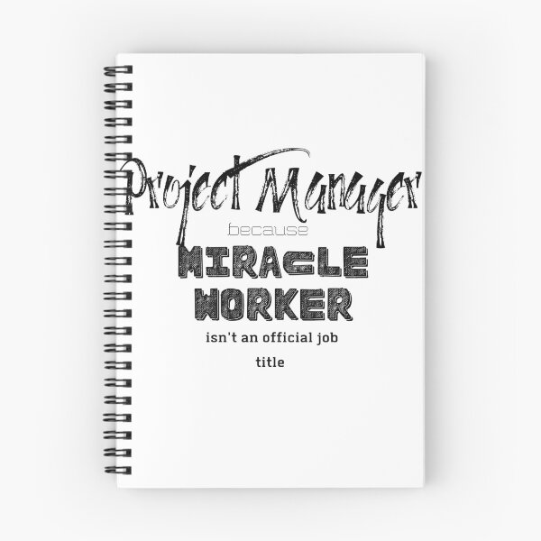 Item preview, Project manager miracle worker 2 designed and sold by Awesomefamily.