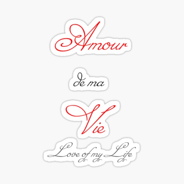 Love of my life Sticker