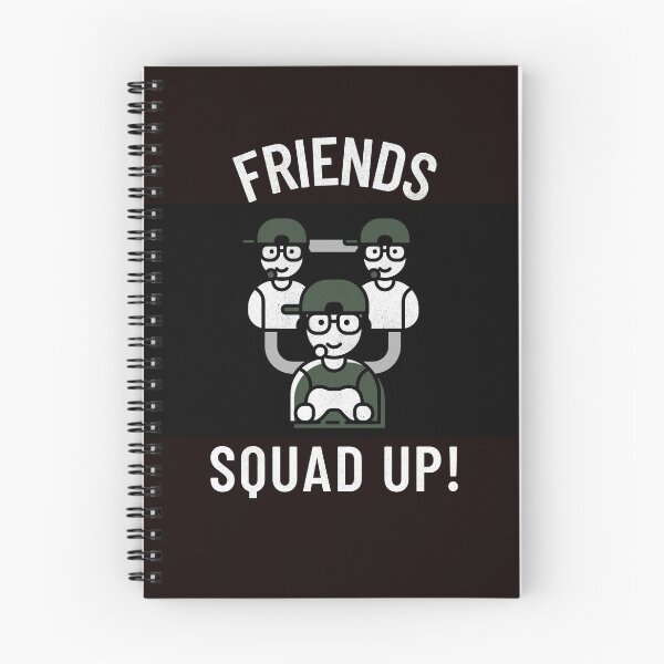 Item preview, Friends squad up! designed and sold by playerpup.