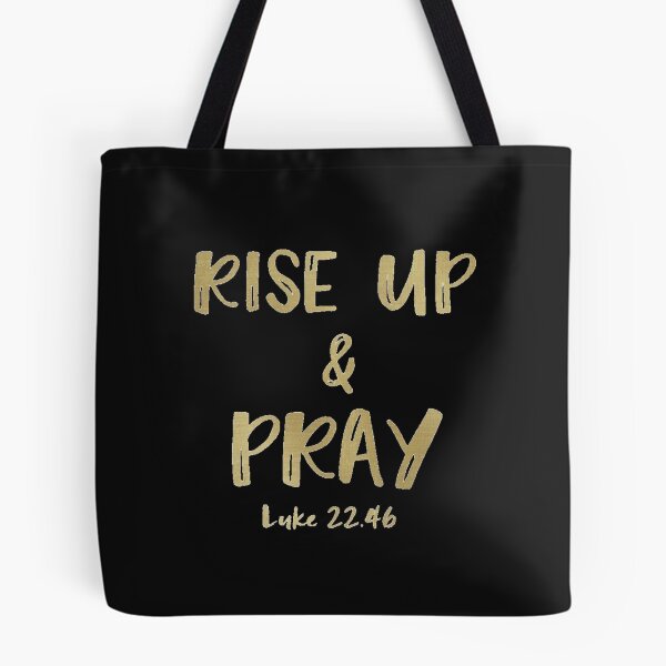 Item preview, Inspirational Rise Up & Pray Quote Verse designed and sold by motivateme.