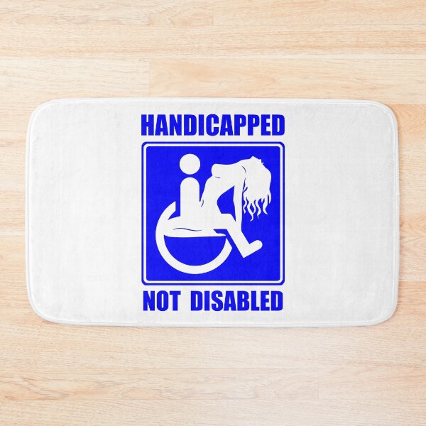 Item preview, Handicapped not Disabled; designed and sold by StickerApe.