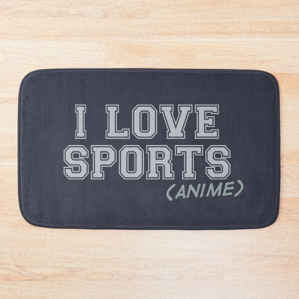 Item preview, I Love Sports (Anime) designed and sold by teeworthy.
