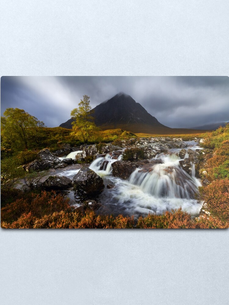 Alternate view of Buachaille Etive Mor. Glen Coe. West Highlands. Scotland. Metal Print
