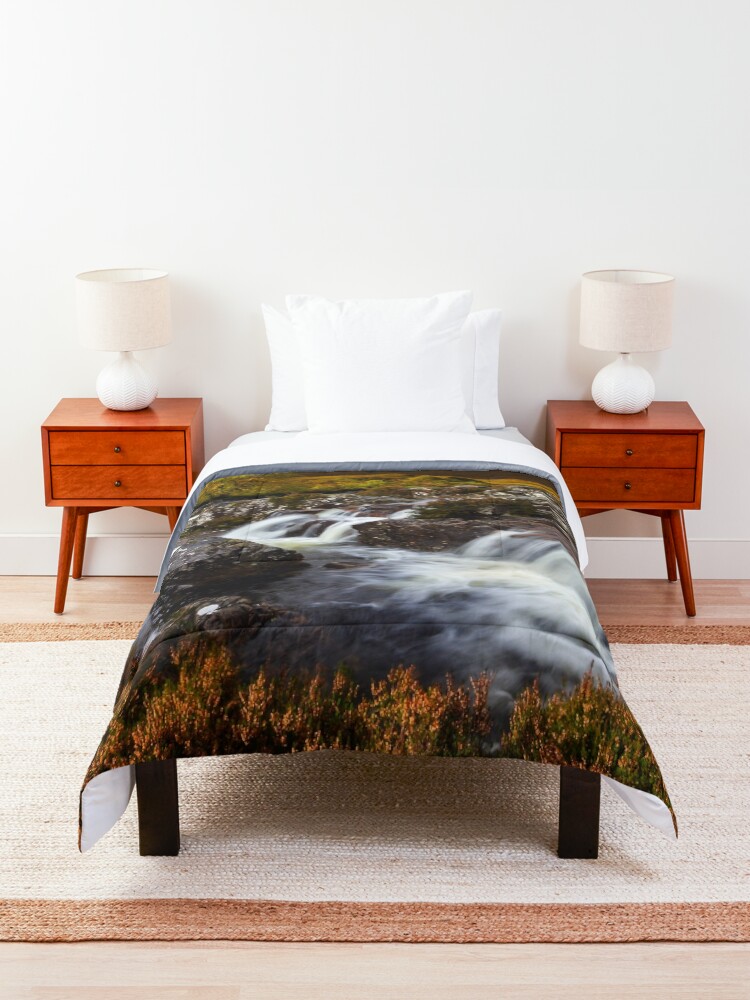 Alternate view of Buachaille Etive Mor. Glen Coe. West Highlands. Scotland. Comforter