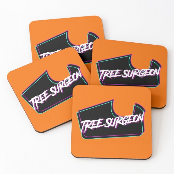 Item preview, SUPER MEGA 80s TREE SURGEON - BLACK BACKGROUND designed and sold by TeamMasa.