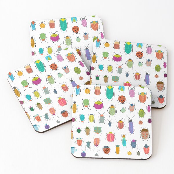Item preview, Colourful funny bugs designed and sold by Kudryashka.