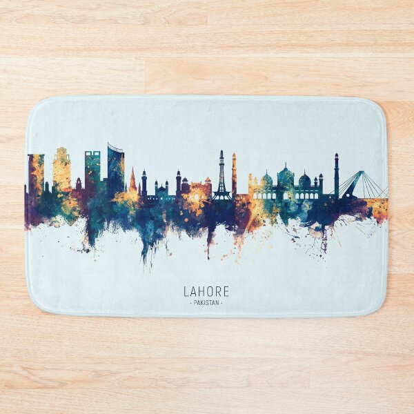 Item preview, Lahore Pakistan Skyline designed and sold by ArtPrints.