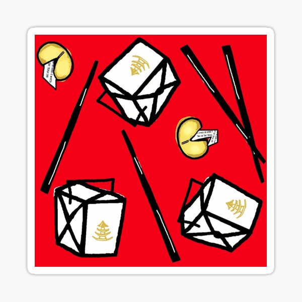 Takeout / Red Sticker