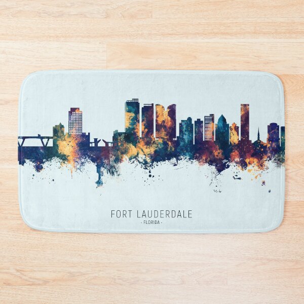 Item preview, Fort Lauderdale Florida Skyline designed and sold by ArtPrints.