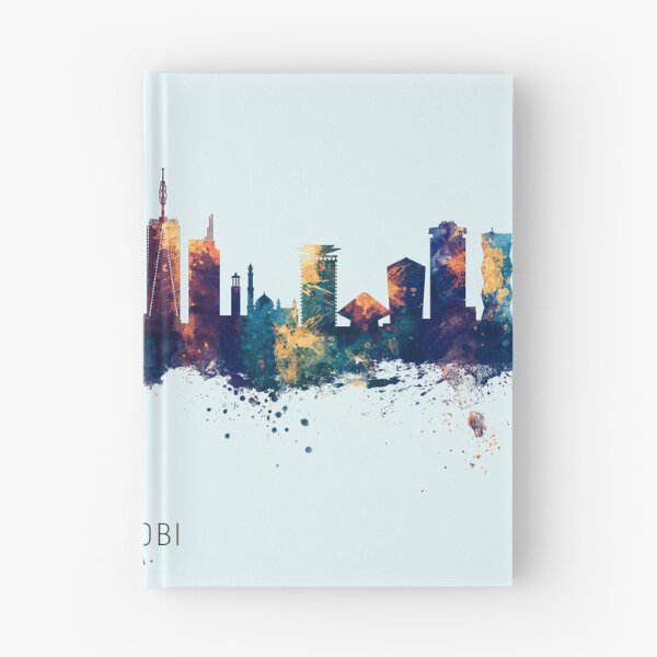 Item preview, Nairobi Kenya Skyline designed and sold by ArtPrints.