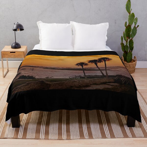 Item preview, Palms Silhouetted at Castillo de San Marcos designed and sold by KbytesOfJax Outdoor and Nature.