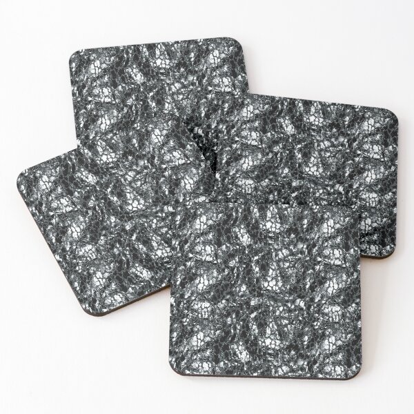 Item preview, Silver Glamour Wild Animal Print Pattern designed and sold by ClaudiaFlores.