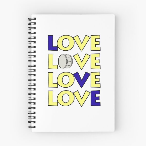 Item preview, Love x 4 - Bass Drum designed and sold by BandMomDesigns.