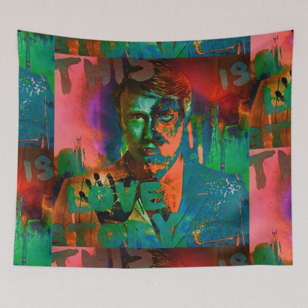 Item preview, Horror Comic Style Hannibal Lecter - This is a Love Story designed and sold by orionlodubyal.