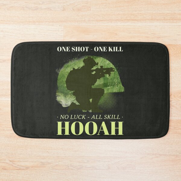 Item preview, One Shot - One Kill, No Luck - All Skill HOOAH  designed and sold by Jacksonso.