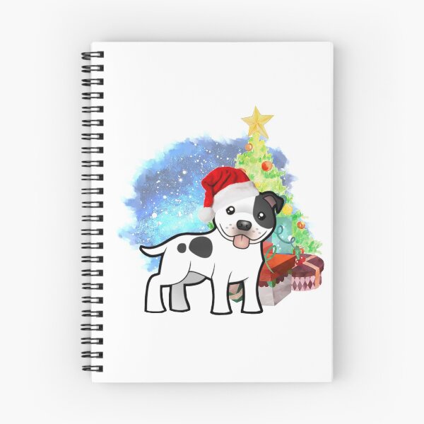 Item preview, A Staffy Christmas designed and sold by tribbledesign.