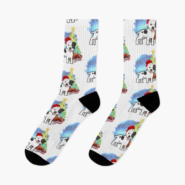 Item preview, A Staffy Christmas designed and sold by tribbledesign.