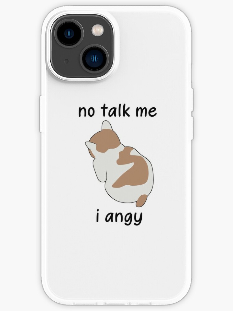 Anise: No Talk Me I'm Angy - Just Shapes And Beats - Phone Case