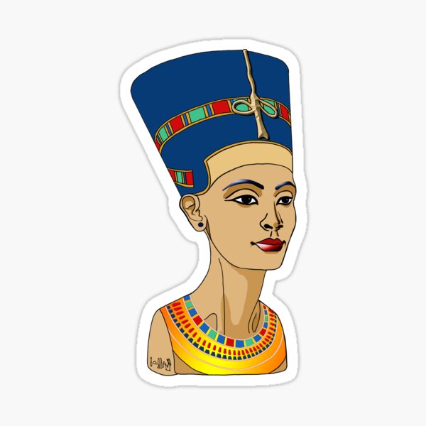 NOFRETETE I Königin von Ägypten Sticker