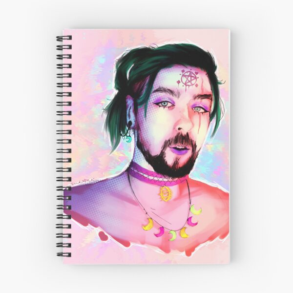 Item preview, Marvin slaying it with purple glitter eyeshadow~ designed and sold by SpunketPunk.
