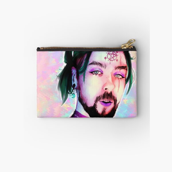 Item preview, Marvin slaying it with purple glitter eyeshadow~ designed and sold by SpunketPunk.