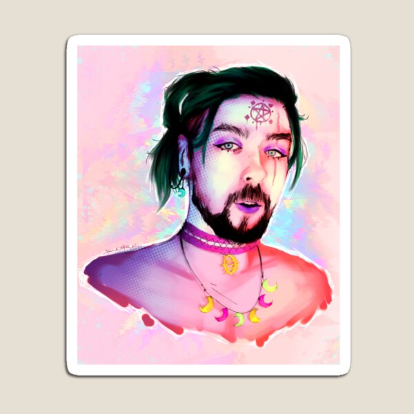 Artikelvorschau, Marvin tötet es mit lila Glitzer-Lidschatten ~ entworfen und verkauft von SpunketPunk.