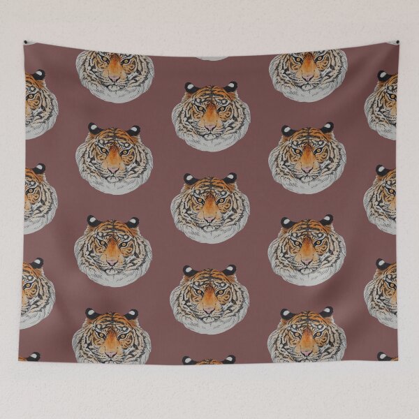 Item preview, Tiger Power designed and sold by bluejayknits.