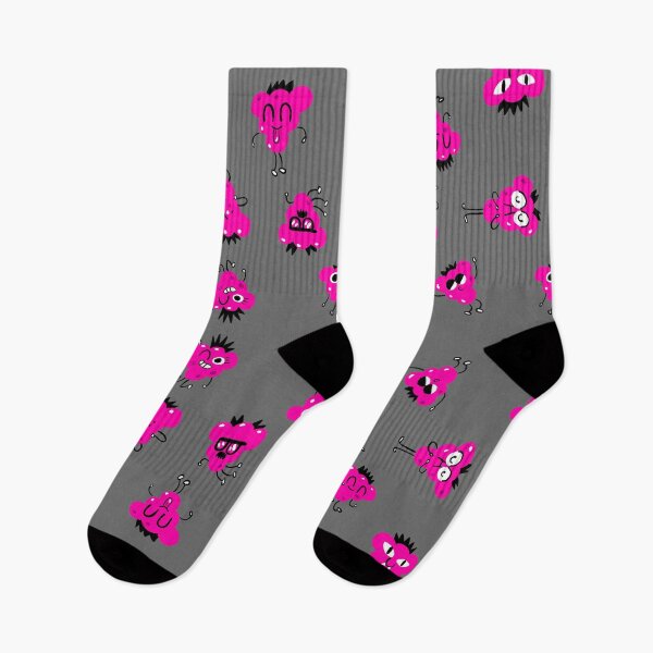 Item preview, Raspberry Guys Socks designed and sold by Anssi Vaalio.