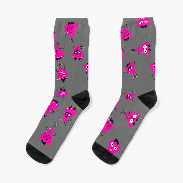 Raspberry Guys Socks Socks