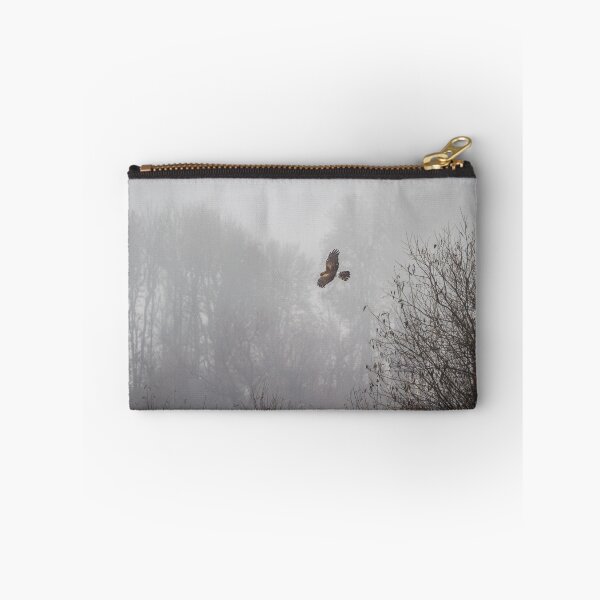 Item preview, Northern Harrier Hunting in Morning Fog designed and sold by AvocaSpring.