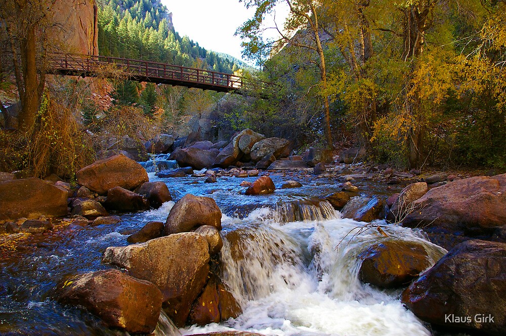 "South Boulder Creek in Eldorado Canyon State Park" by Klaus Girk