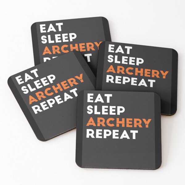 Item preview, Eat Sleep Archery Repeat Bowhunting Archer designed and sold by jeffded.