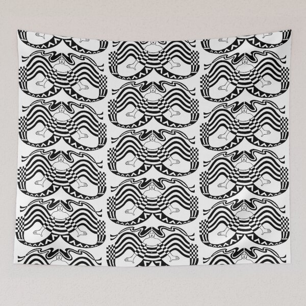 Item preview, Art Deco Mermaid designed and sold by Pixelchicken.