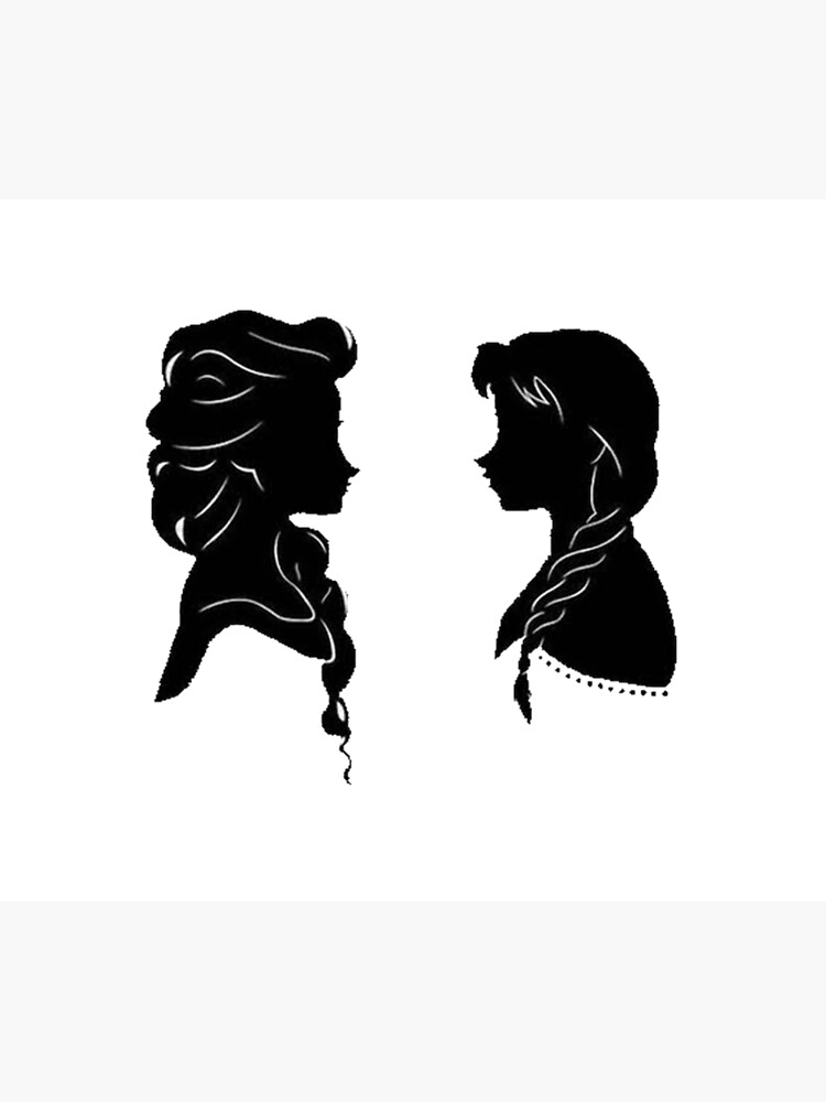 Sisters Silhouette by DavidDenham