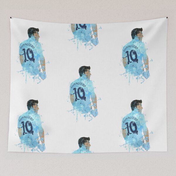 Item preview, Sergio Kun Aguero Art designed and sold by FootballArcade.