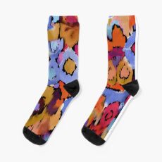 Earth Ikat Socks