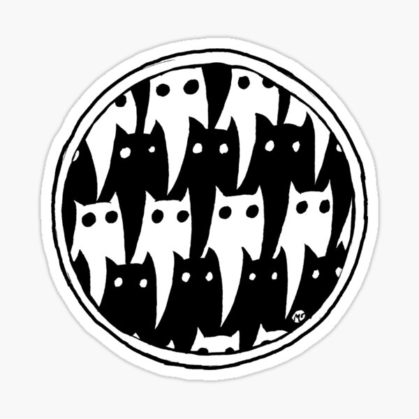 Doodle Cats Doodle Cats Doodle Cats Sticker