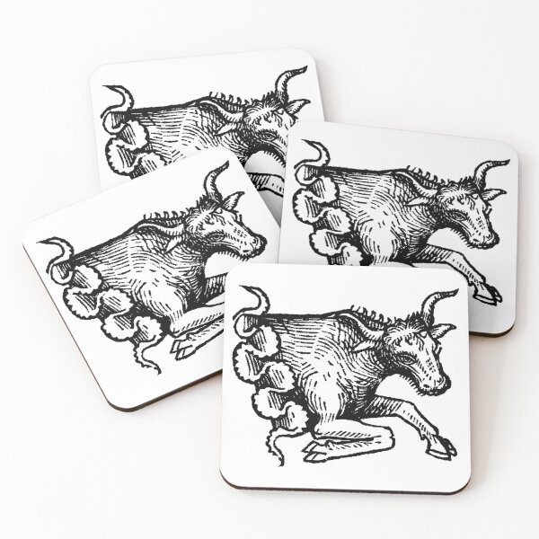 Item preview, Medieval Zodiac Horoscope Taurus the Bull designed and sold by Pixelchicken.