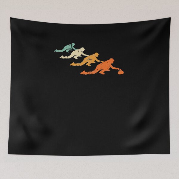 Item preview, Retro Ice Curling Vintage Witner Sports designed and sold by jeffded.