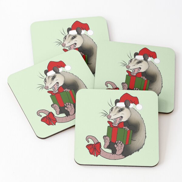 Item preview, Patricia the Christmas Opossum  designed and sold by Zeeayinee Creations.