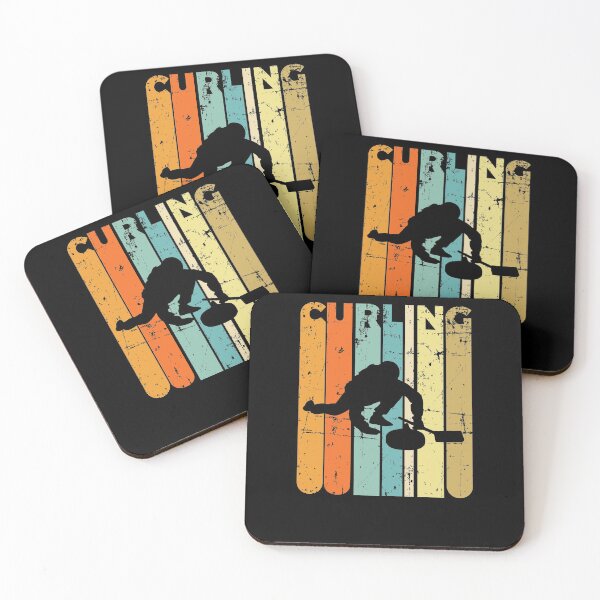 Item preview, Retro Ice Curling Vintage Witner Sports designed and sold by jeffded.