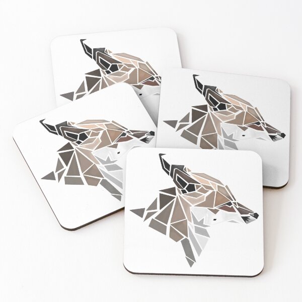 Item preview, Geometric Fox designed and sold by patterbuns.