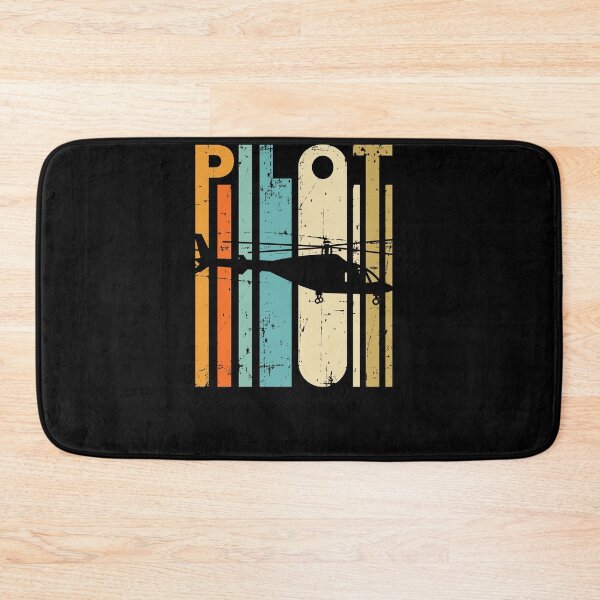 Item preview, Retro Helicopter Vintage Pilot Aviation designed and sold by jeffded.