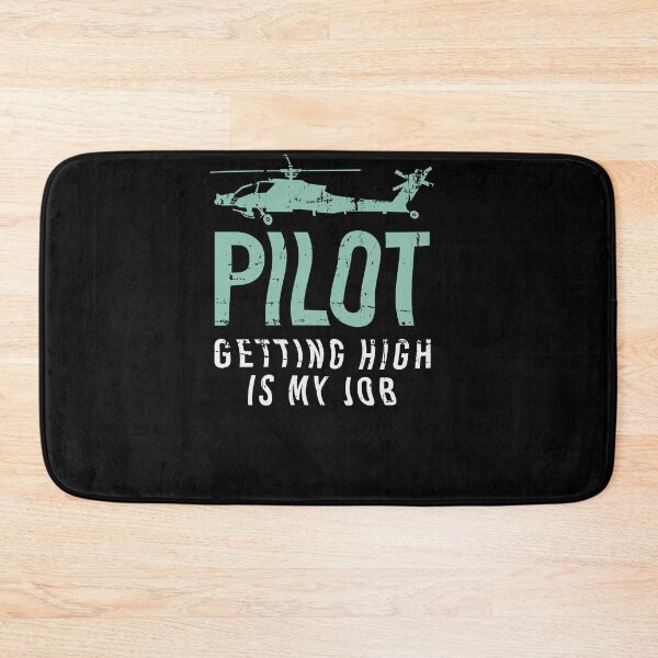 Item preview, Getting High Is My Job Helicopter Pilot Gift designed and sold by jeffded.